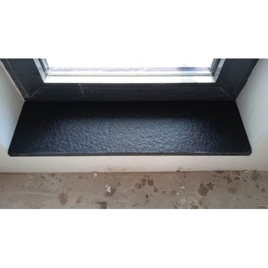 Подоконники из гранита Absolute Black  WaterJet