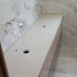 Столешница для ванной из кварцевого агломерата Antica Light Grey