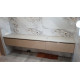 Столешница для ванной из кварцевого агломерата Antica Light Grey