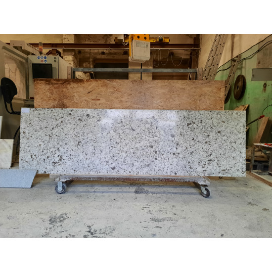Кварцевый агломерат STILL STONE MILK&HONEY GT9001 Кусок 1430*850*20 мм