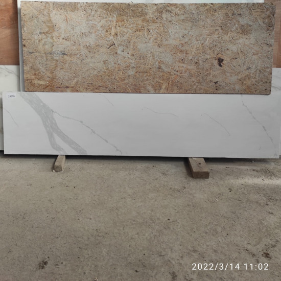 Кварцевый агломерат ETNA QUARTZ CALACATTA SANTORINI Кусок 1900*420*20 мм
