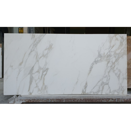 Кварцкерамика ITALSTONE CALACATTA GOLD Кусок 1610*800*12 мм